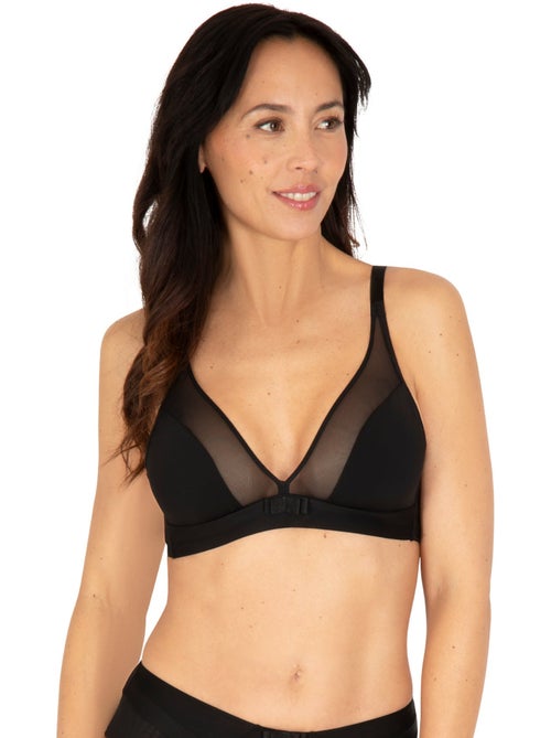 Soutien-gorge sans armatures TULLE DESIGN - Kiabi