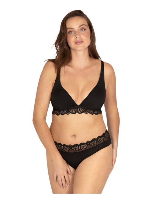 Soutien-gorge sans armatures VERTIGE DRAPÉ - Kiabi