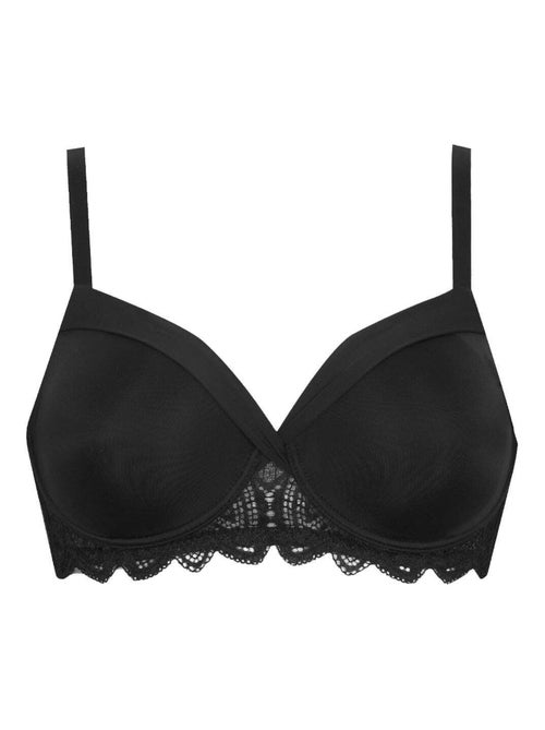Soutien-gorge sans armatures VERTIGE DRAPÉ - Kiabi