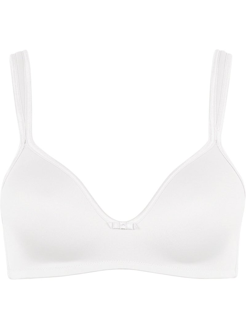 Soutien-gorge sans armatures victoria Ecru - Kiabi
