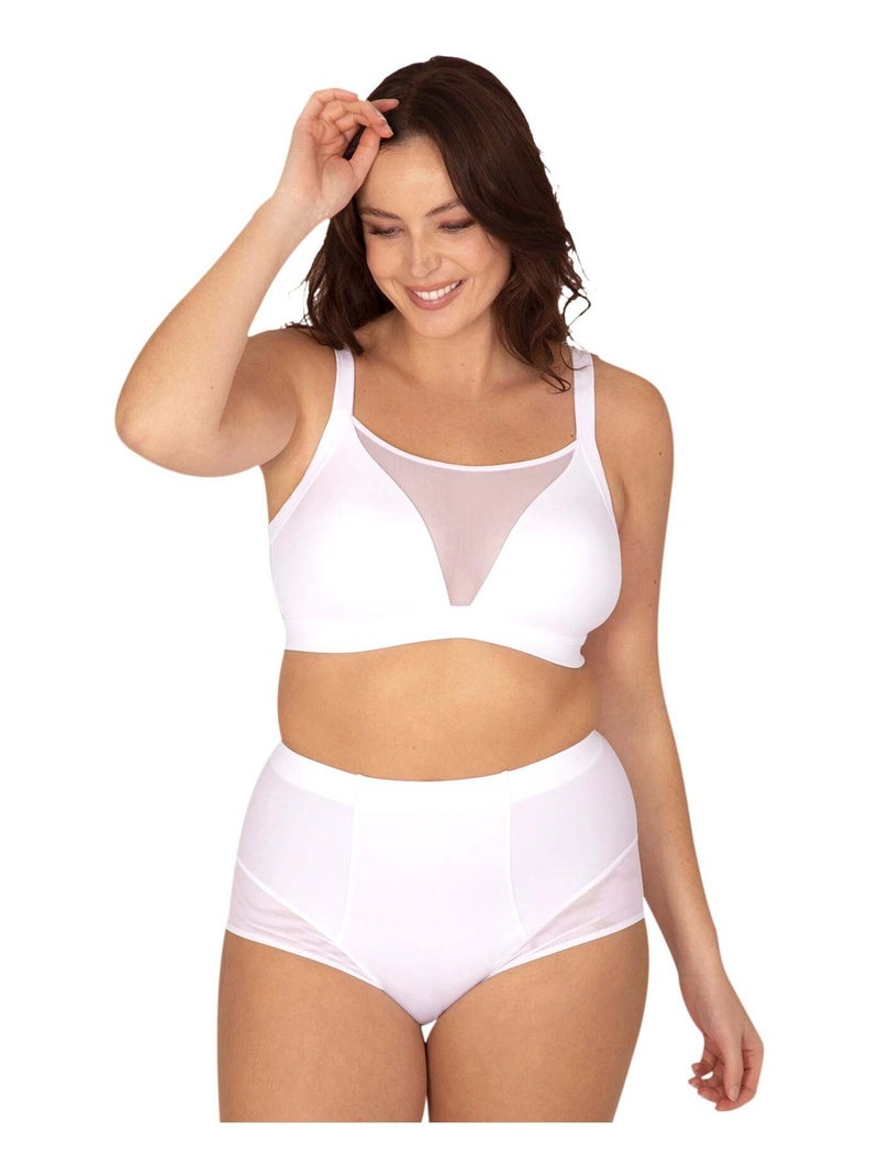 Soutien-gorge sans armatures WELL ALLURE Blanc - Kiabi
