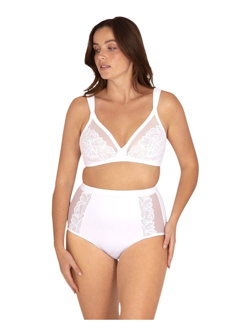 Soutien-gorge sans armatures WELL ALLURE Blanc - Kiabi