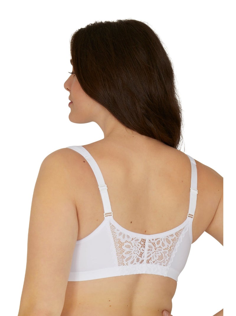 Soutien-gorge sans armatures WELL ALLURE Blanc - Kiabi
