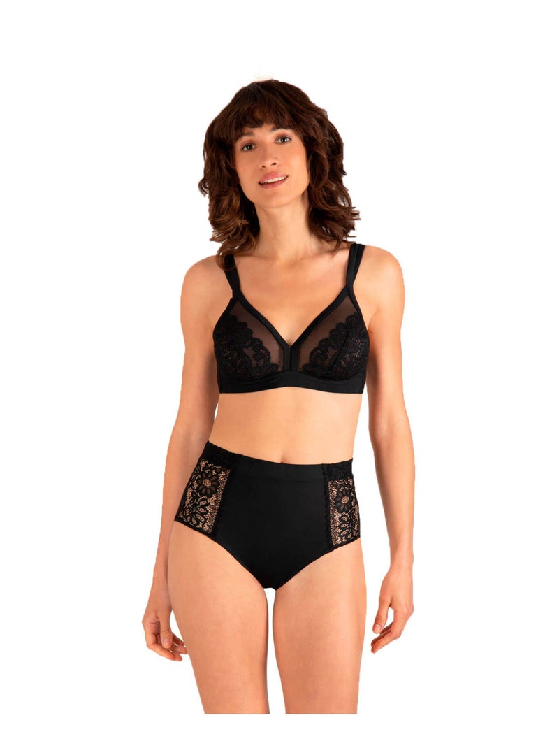 Soutien-gorge sans armatures WELL ALLURE Noir - Kiabi