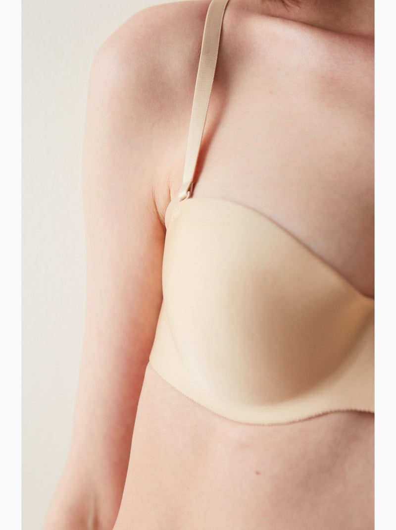 Soutien-gorge sans couture à armatures penti Nude - Kiabi