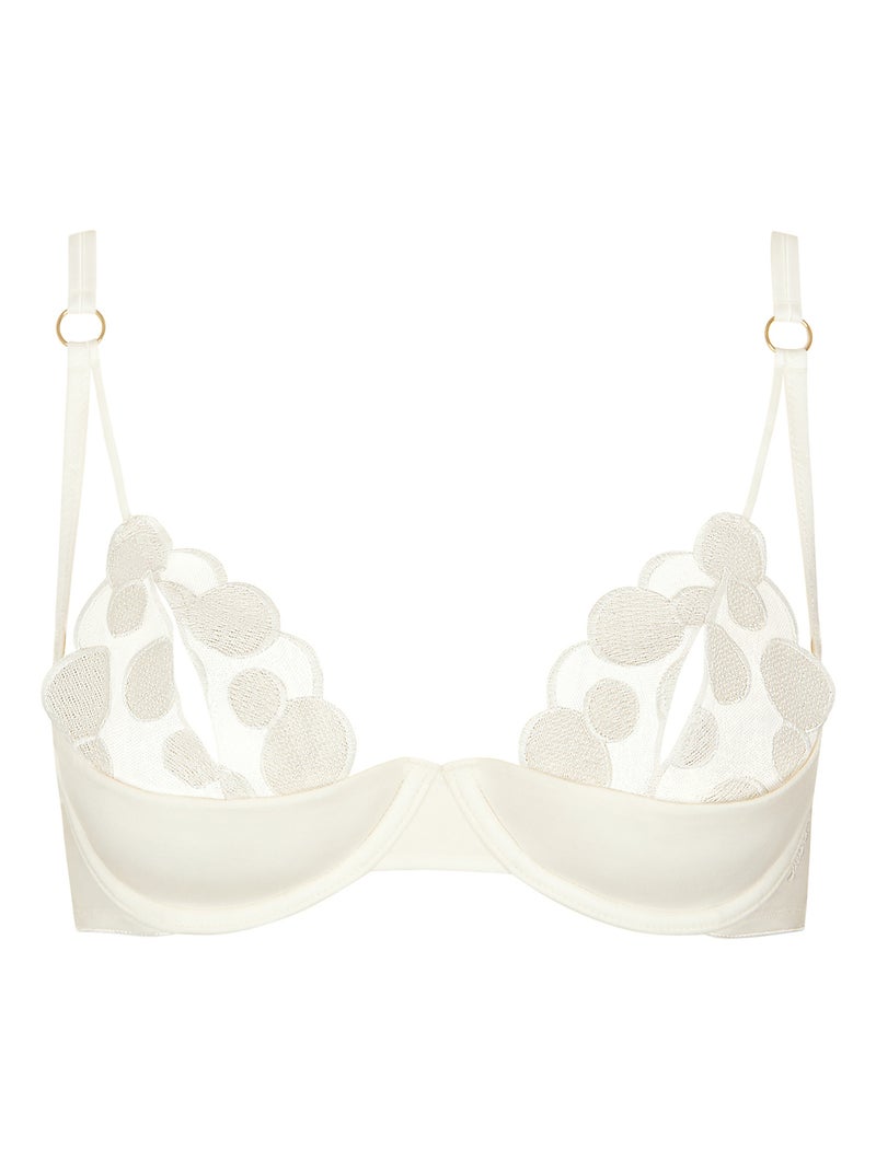 Soutien-gorge seins nus sans armatures Venus Mariage Ecru - Kiabi