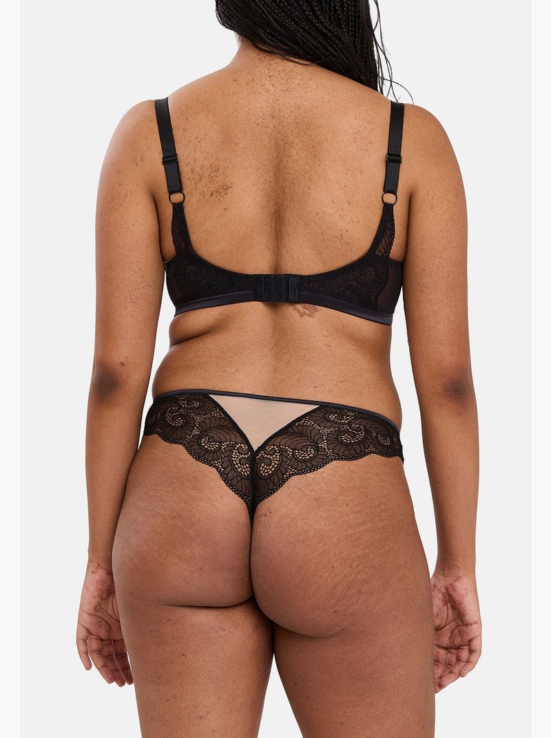 Soutien-gorge serena sans complexe lingerie Noir Beige - Kiabi