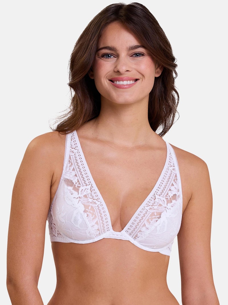 Soutien-gorge Singulière Billet Doux Blanc - Kiabi