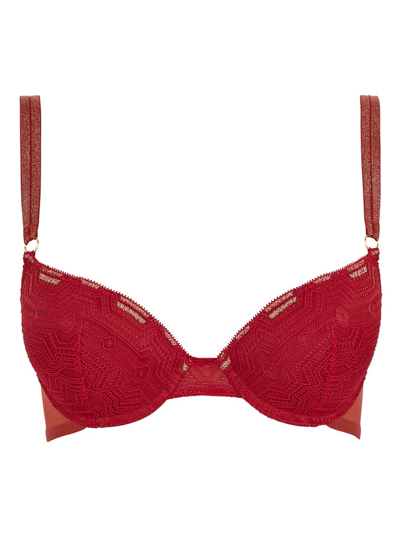 Soutien-gorge Somptueuse Billet Doux Rouge - Kiabi