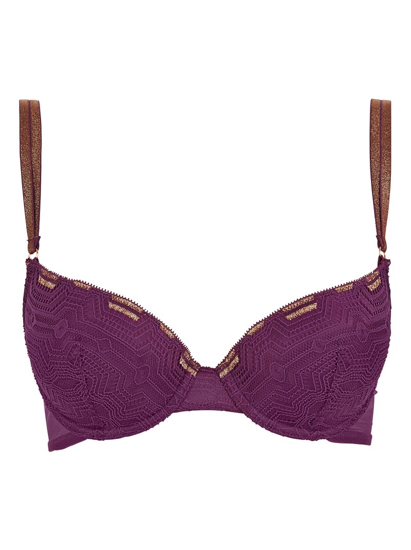 Soutien-gorge Somptueuse Billet Doux Violet - Kiabi