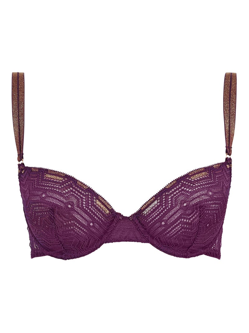 Soutien-gorge Somptueuse Billet Doux Violet - Kiabi