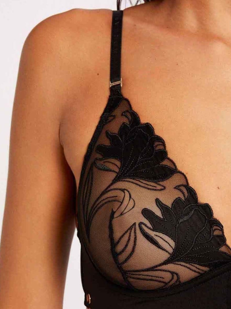 Soutien-gorge souple CAPUCINE - Morgan Lingerie Noir - Kiabi