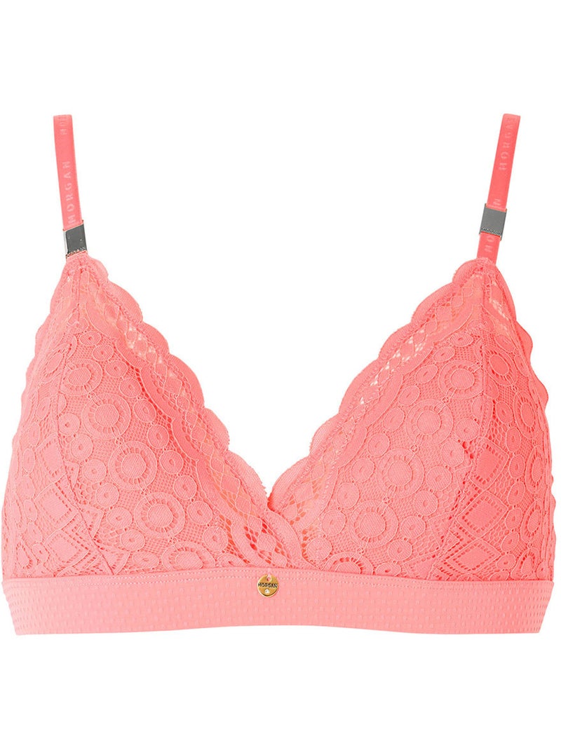 Soutien-gorge souple coques amovibles SANDRA - Morgan Lingerie Rose - Kiabi