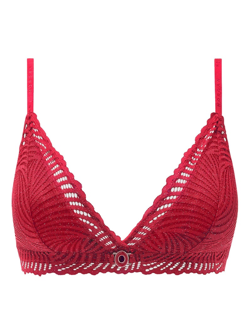 Soutien-gorge souple GLORY - Morgan Lingerie Violet - Kiabi