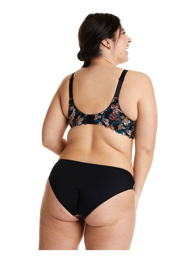 Soutien-gorge souple grand maintien ELENA - Pomm'Poire Marron - Kiabi