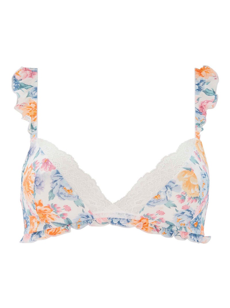 Soutien-gorge souple JARDIN - Brigitte Bardot Lingerie Blanc - Kiabi