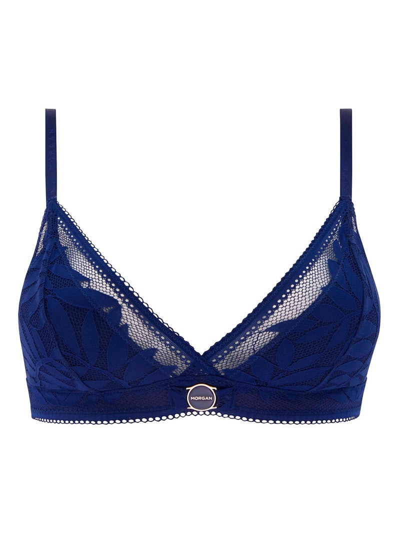 Soutien-gorge souple LINA - Morgan Lingerie Bleu - Kiabi