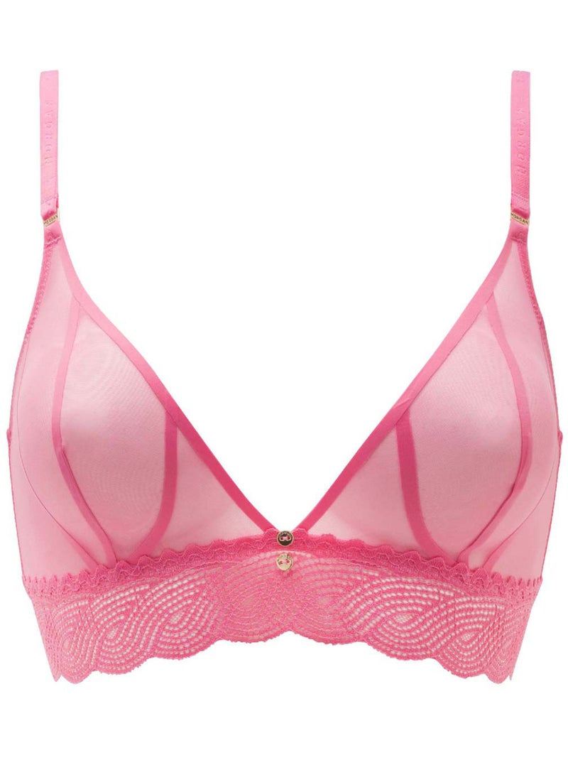 Soutien-gorge souple LORIE - Morgan Lingerie Rose - Kiabi