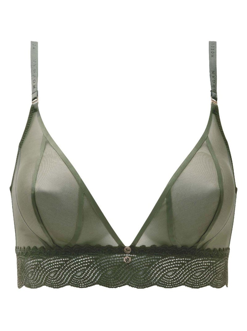 Soutien-gorge souple LORIE - Morgan Lingerie Vert - Kiabi