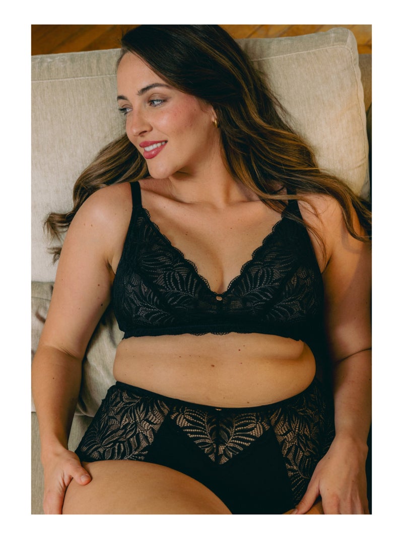 Soutien-gorge souple Méline Noir - Kiabi
