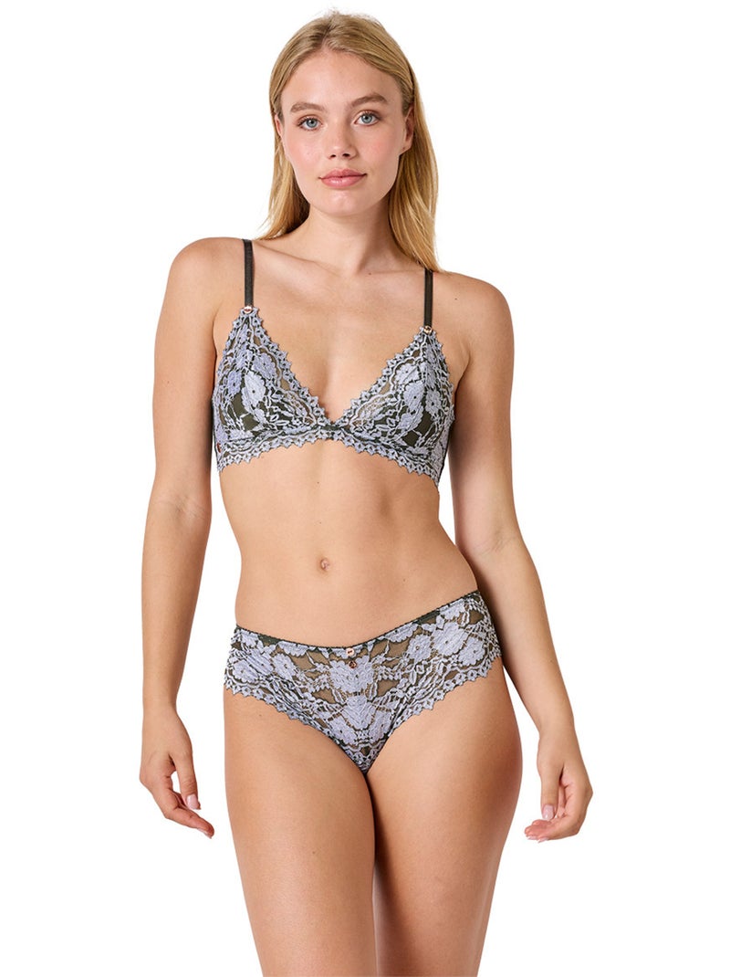 Soutien-gorge souple MYSTIQUE - Brigitte Bardot Lingerie Vert - Kiabi