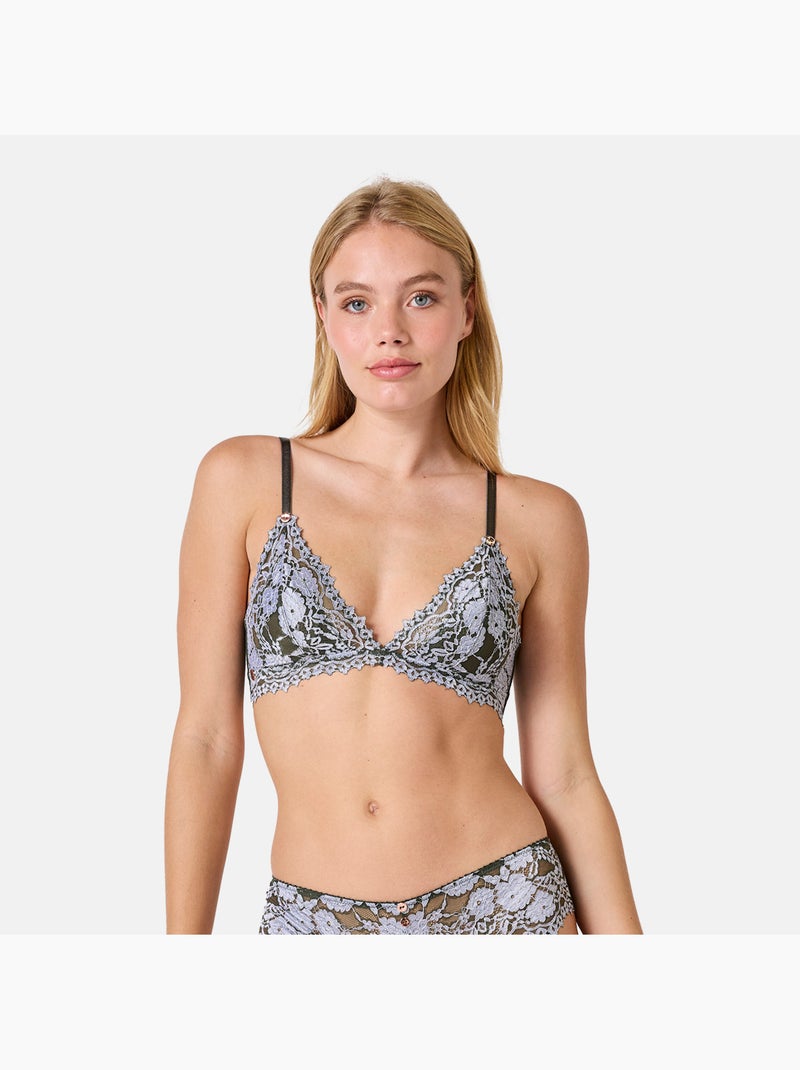 Soutien-gorge souple MYSTIQUE - Brigitte Bardot Lingerie Vert - Kiabi