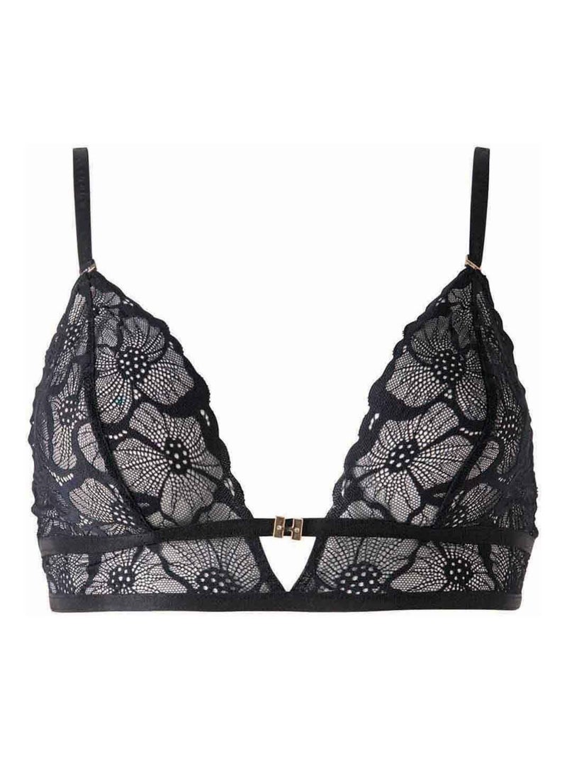 Soutien-gorge souple OPHELIE - Morgan Lingerie Noir - Kiabi