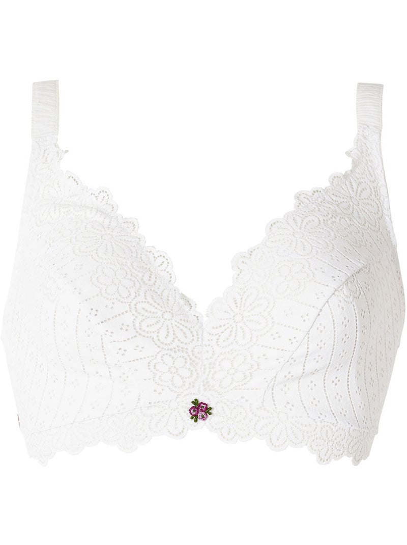 Soutien-gorge souple POETESSE - Brigitte Bardot Lingerie Blanc - Kiabi