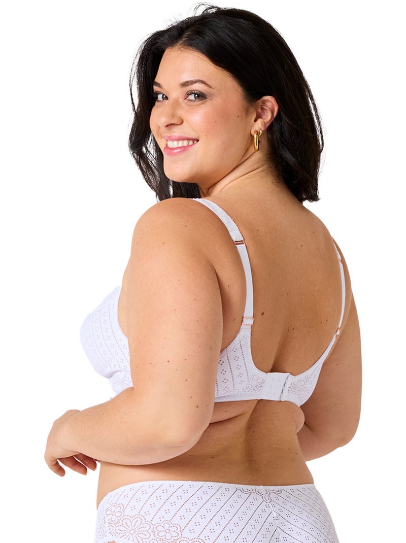 Soutien-gorge souple POETESSE - Brigitte Bardot Lingerie Blanc - Kiabi