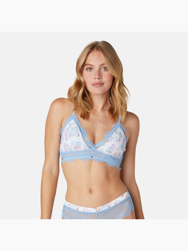 Soutien-gorge souple SWING - Brigitte Bardot Lingerie Bleu - Kiabi