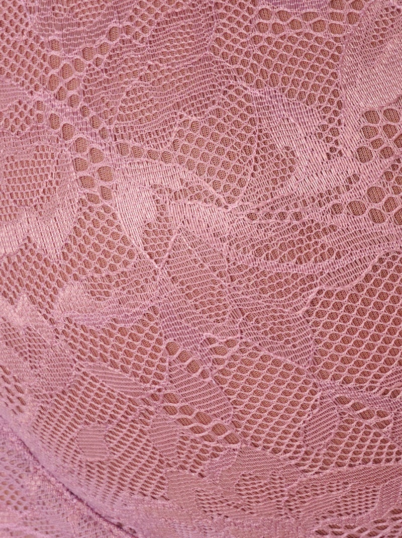Soutien-gorge spacer galbant à armatures - Damart Mauve - Kiabi