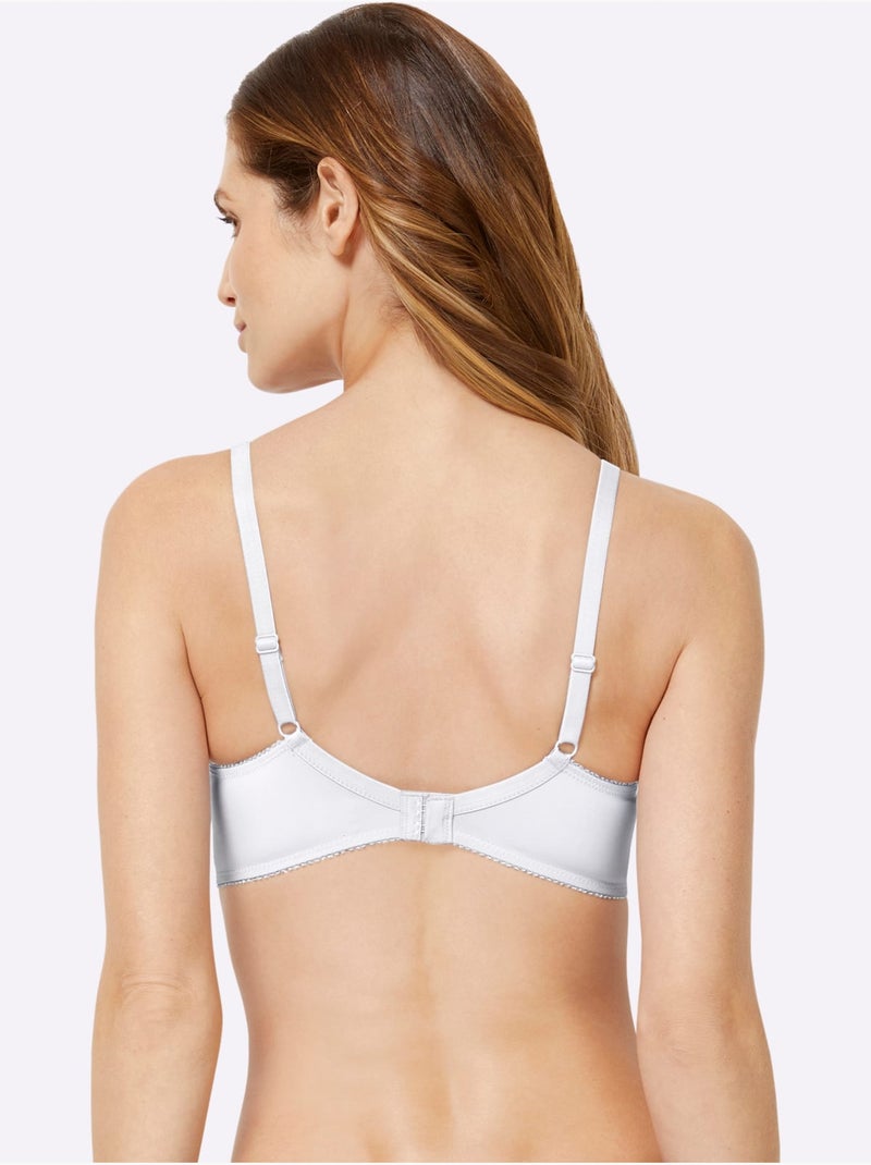Soutien-gorge spécial t-shirt sans armatures - witt Blanc - Kiabi