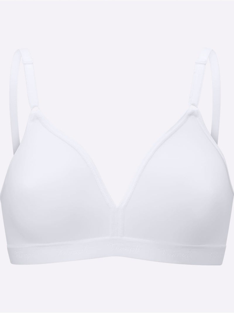 Soutien-gorge Spécial T-shirt Sans Armatures - Witt Blanc - Kiabi
