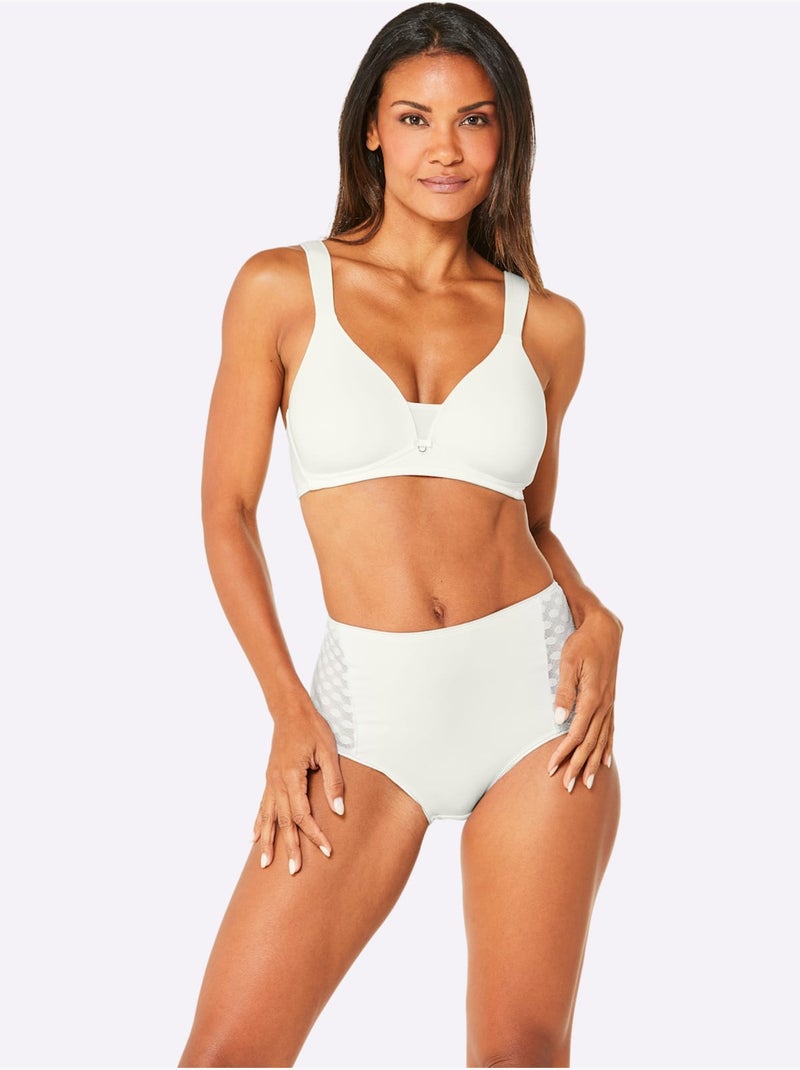 Soutien-gorge Spécial T-shirt Sans Armatures - Witt Ecru - Kiabi