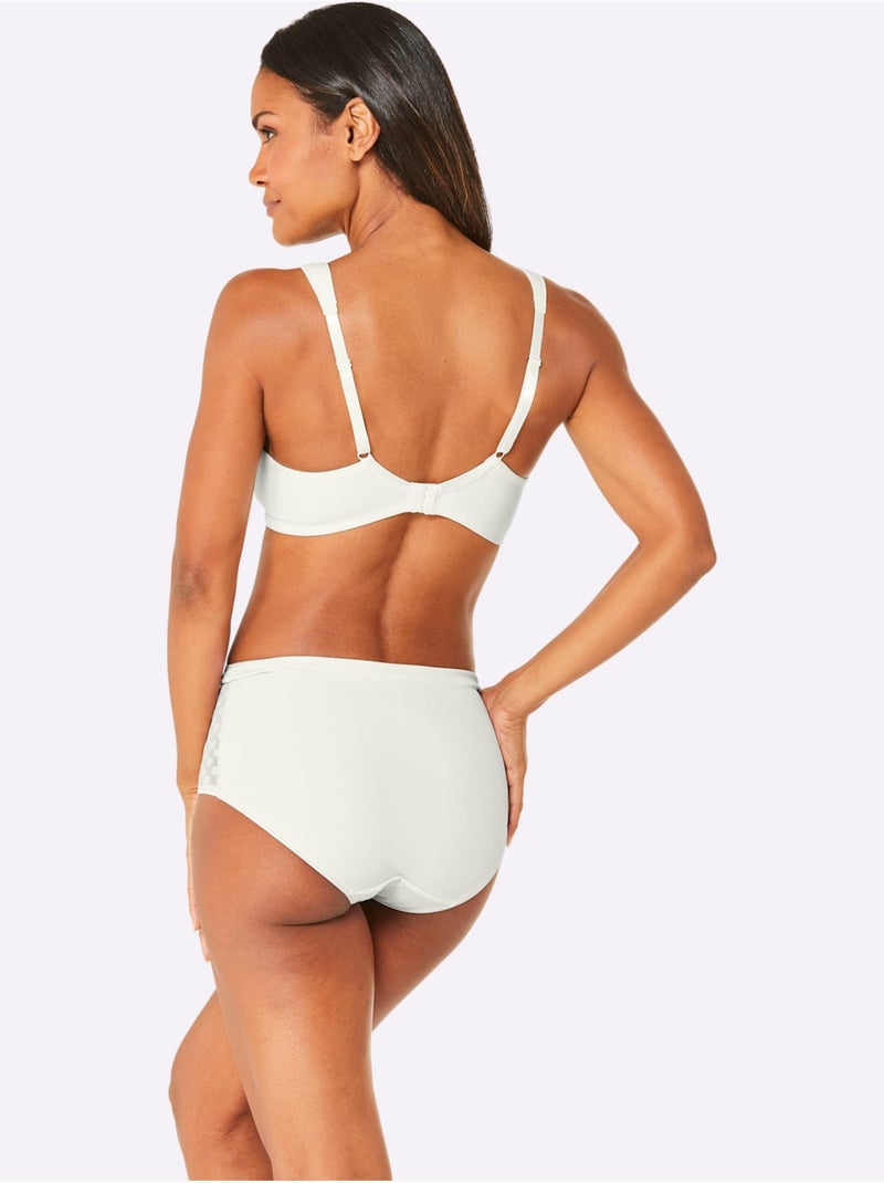 Soutien-gorge Spécial T-shirt Sans Armatures - Witt Ecru - Kiabi