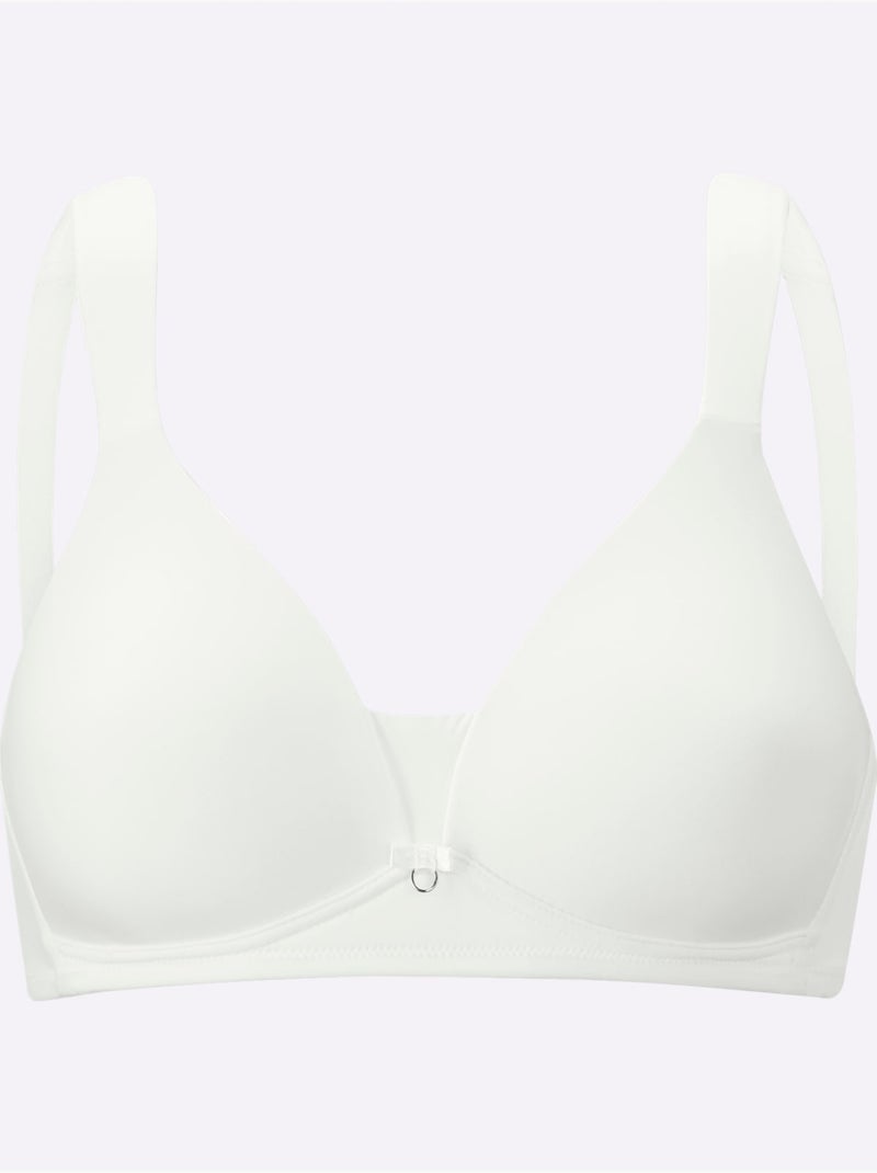 Soutien-gorge Spécial T-shirt Sans Armatures - Witt Ecru - Kiabi