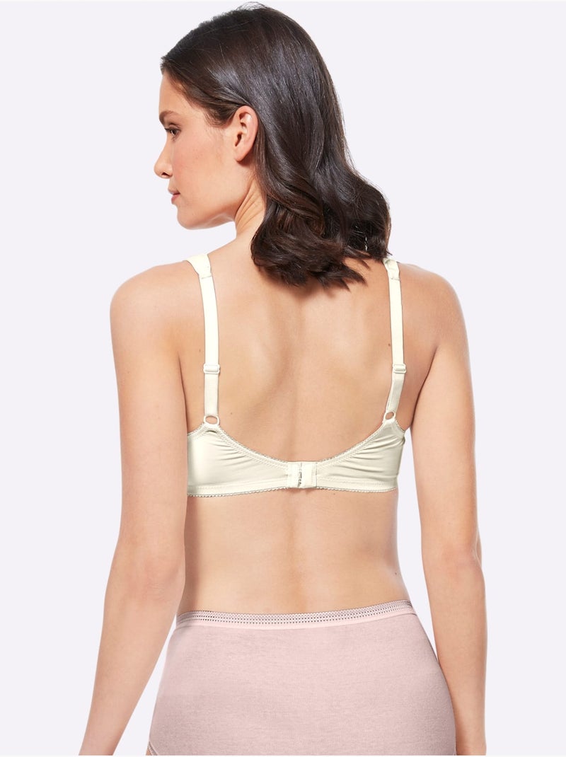 Soutien-gorge Spécial T-shirt Sans Armatures - Witt Ivoire - Kiabi
