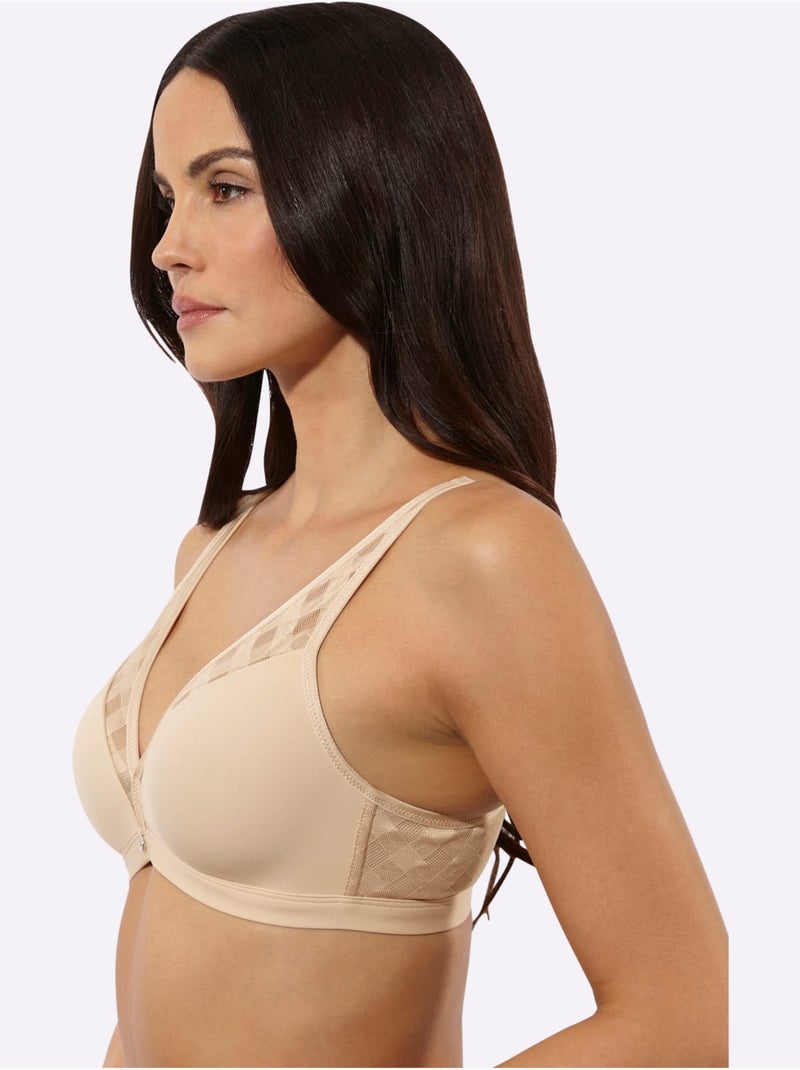 Soutien-gorge Spécial T-shirt Sans Armatures - Witt Marron clair - Kiabi