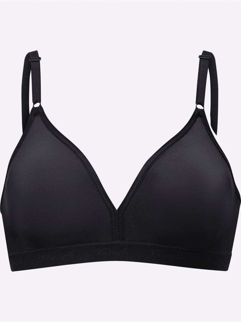 Soutien-gorge Spécial T-shirt Sans Armatures - Witt Noir - Kiabi