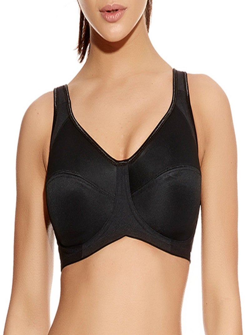 Soutien-gorge sport à armatures anti-transpirant Core Noir - Kiabi