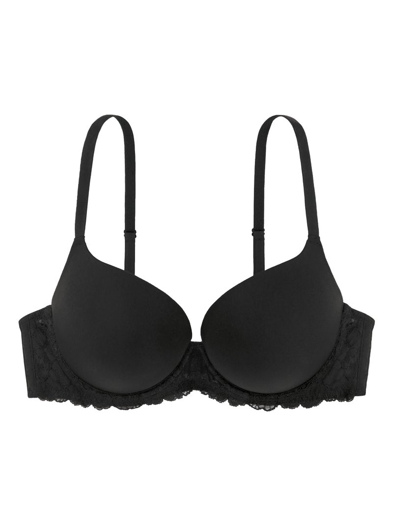 Soutien-gorge super push up claire Dorina Noir - Kiabi
