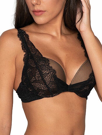Soutien-gorge super push-up Orchidea noir
