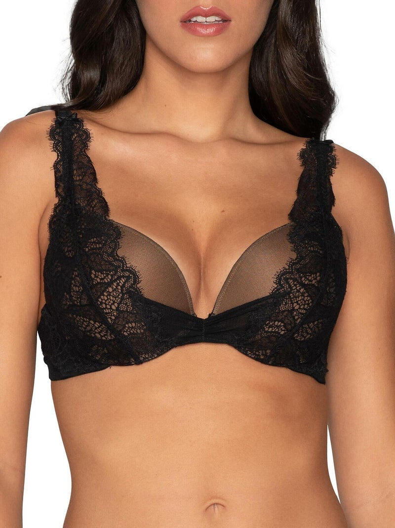 Soutien-gorge super push-up Orchidea noir Noir - Kiabi