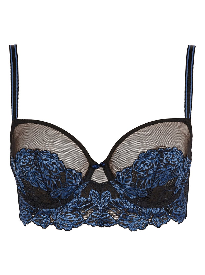 Soutien-gorge Surprenante Billet Doux Noir Bleu - Kiabi