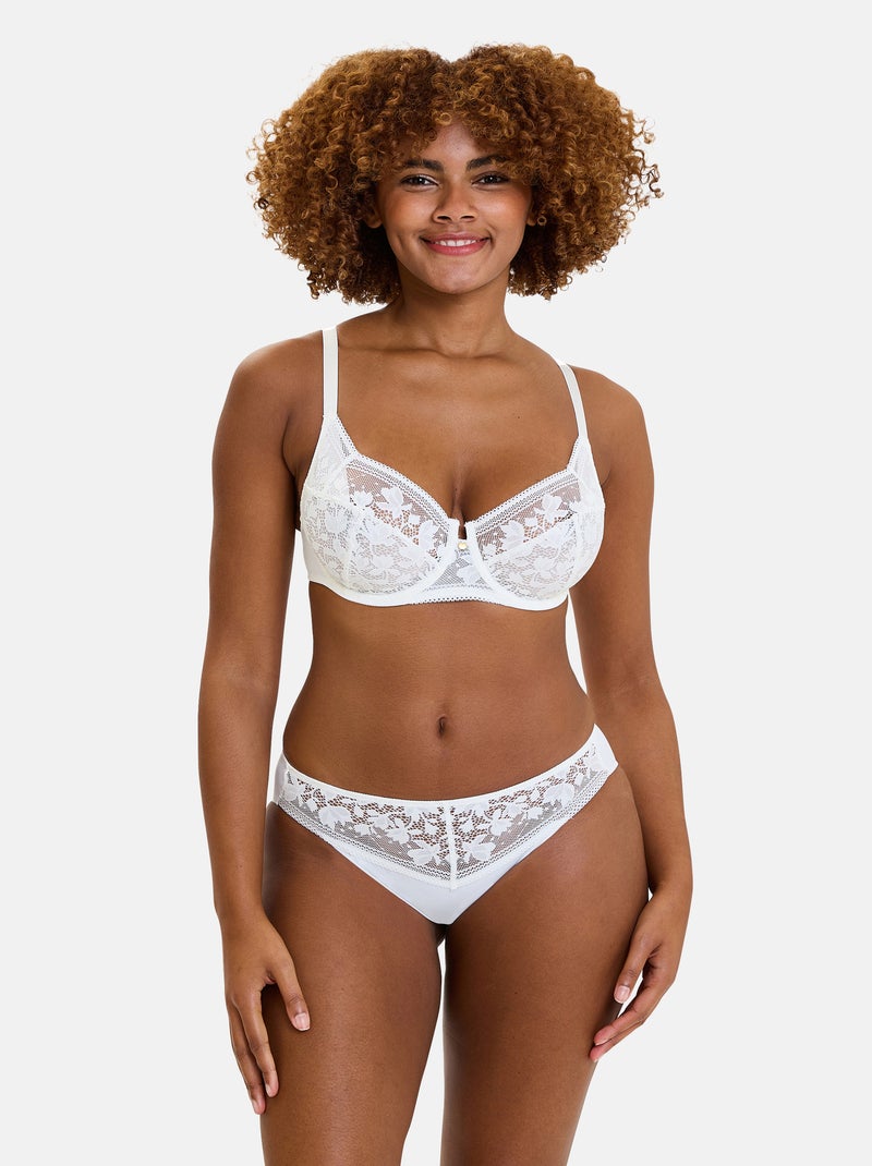 Soutien-gorge suzie sans complexe lingerie Ivoire - Kiabi