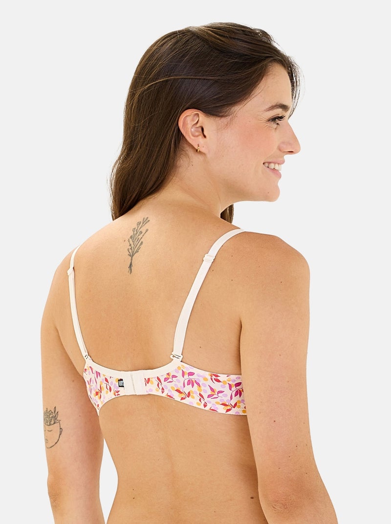 Soutien-gorge Talentueuse Billet Doux Blanc Rouge - Kiabi