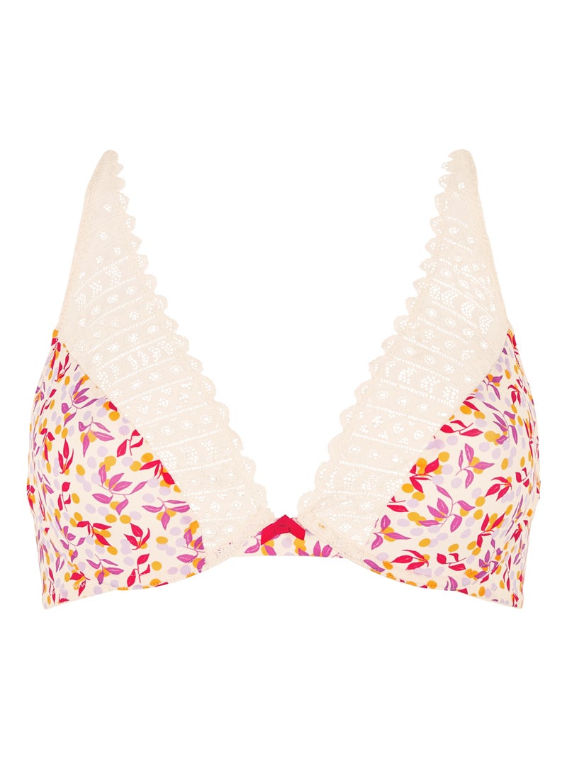 Soutien-gorge Talentueuse Billet Doux Blanc Rouge - Kiabi