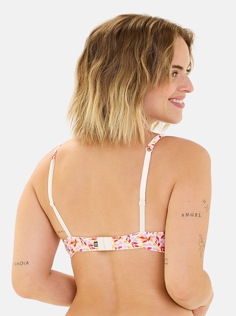 Soutien-gorge Talentueuse Billet Doux Blanc Rouge - Kiabi