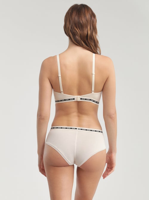 Soutien-gorge triangle à bonnets moulés Icons Essentiel - Kiabi