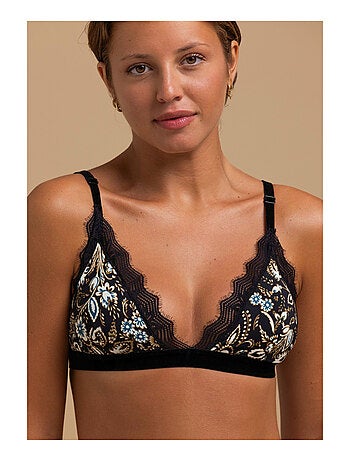 Soutien-gorge triangle à coques amovibles Alma